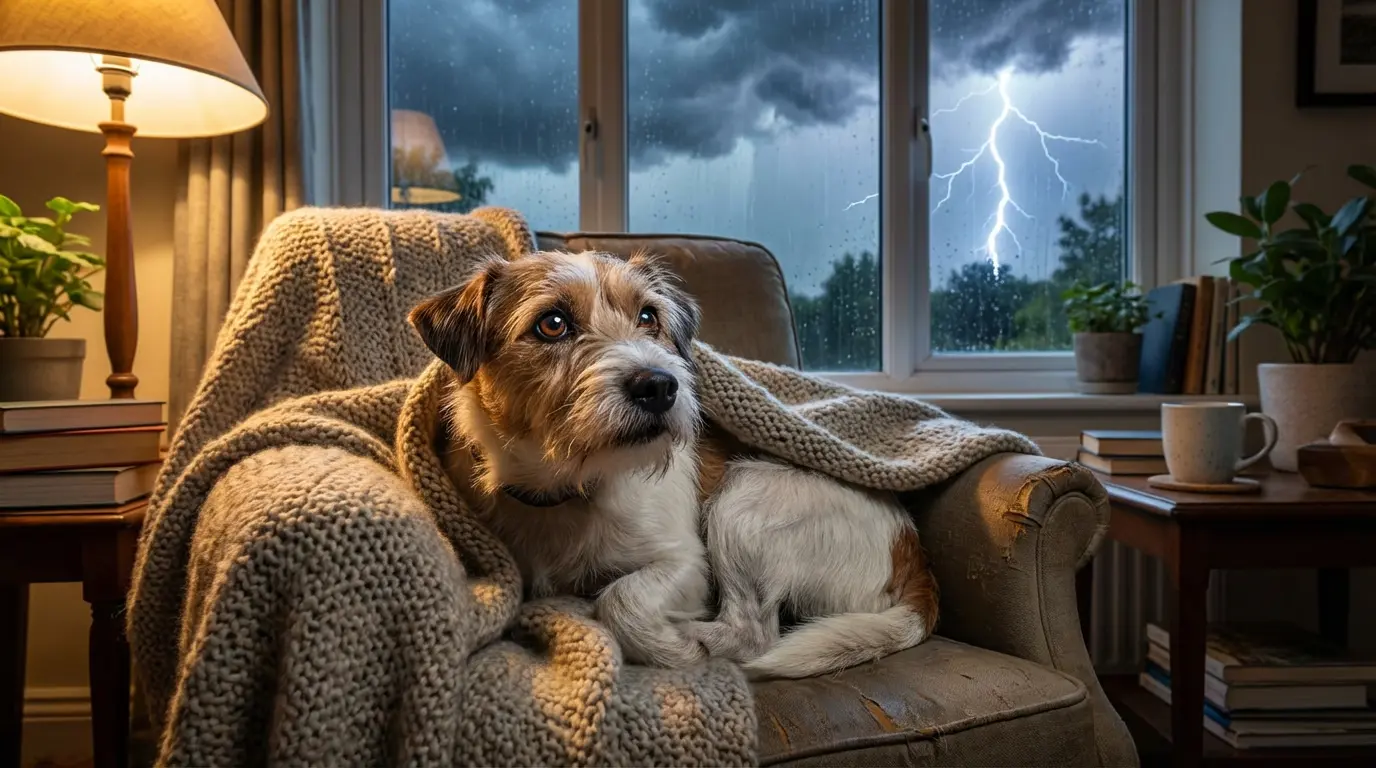 Dog Scared of Thunderstorms?